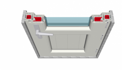 Oval 70 Lambiri ve Camlı Kapı Uygulaması