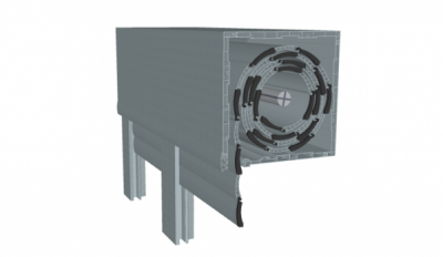 Panjur Serisi Gri Kaplamalı