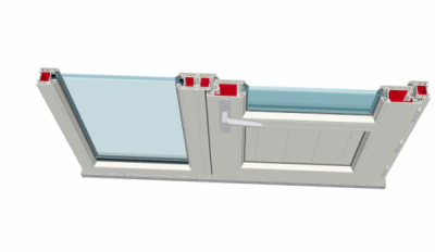 Yağmur Seri Bağ Profilli ile Balkon Kapı Uygulaması